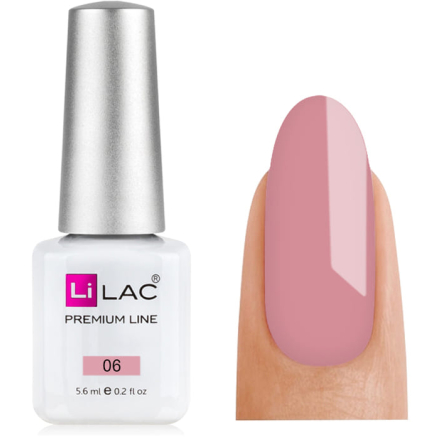 Гипоаллергенный гель-лак LiLAC Professional № 006, 5,6 мл