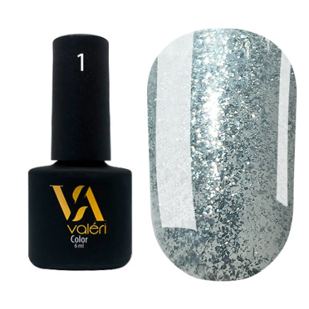 Гель-лак Valeri Colour Diamond 6 мл №001