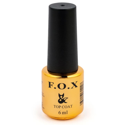 Фінішне покриття гель-лаку FOX Rubber Top 6 мл