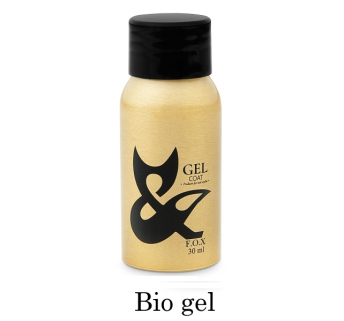 Прозрачный био-гель F.O.X Bio gel (3 in 1 Base/Top/Builder) 30 мл