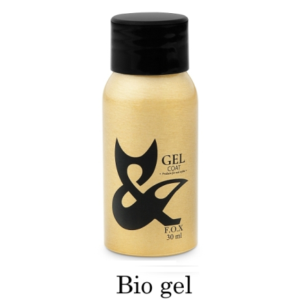 Прозрачный био-гель F.O.X Bio gel (3 in 1 Base/Top/Builder) 30 мл