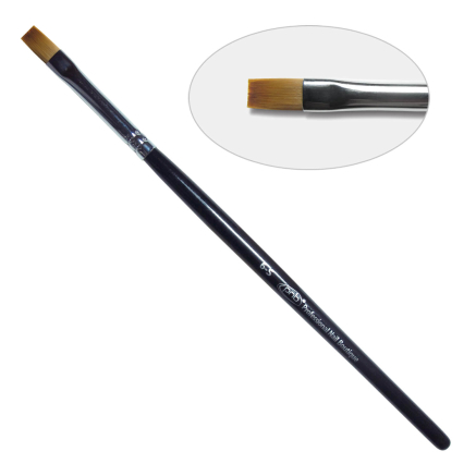 1G. Кисть для гелю квадратна 6-s PNB, нейлон / Gel Brush flat 6-s, nylon
