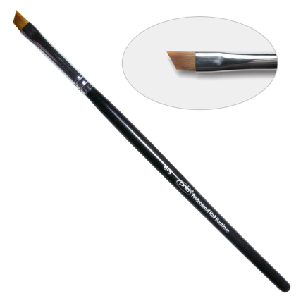 3G. Кисть для гелю скошена 6-s PNB, нейлон / Gel Brush slant 6-s, nylon