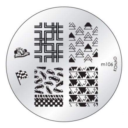 Диск для стемпинга Konad M-106