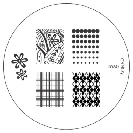 Диск для стемпинга Konad M-60