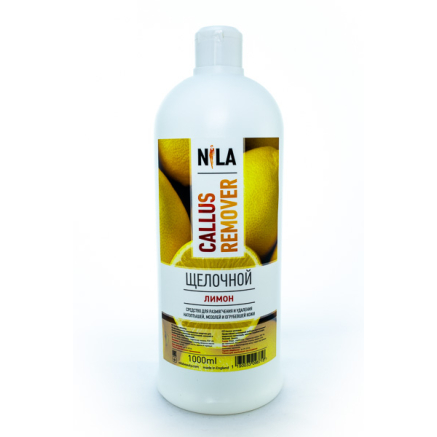 Callus remover щелочной, 1000 мл Nila (Лимон)