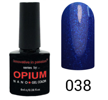 Гель-лак Innovative in Passion серия OPIUM №038, 8 мл