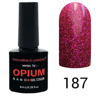 Гель-лак Innovative in Passion серия OPIUM №187, 8 мл