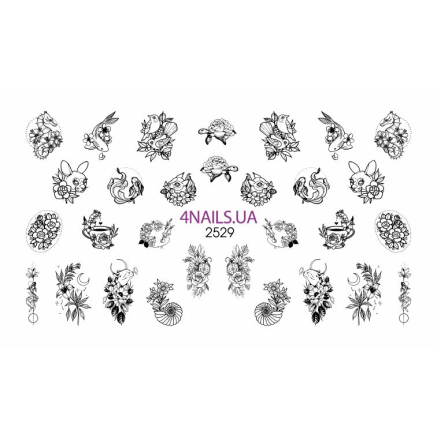 Слайдер для дизайна ногтей 4nails 2529
