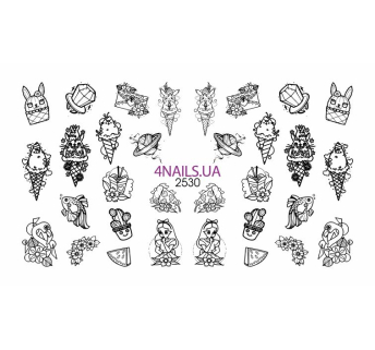Слайдер для дизайна ногтей 4nails 2530