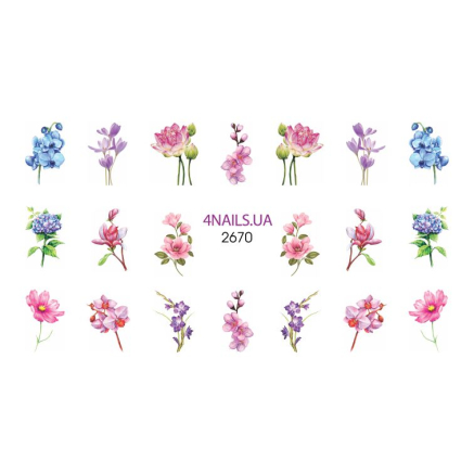Слайдер для дизайна ногтей 4nails 2670