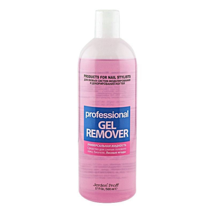 Gel Remover Jerden Proff 500 ml, лесные ягоды