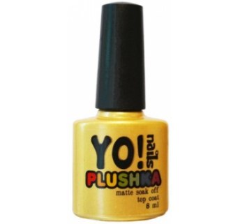 Матовый топ YO!Nails Plushka, 8 ml