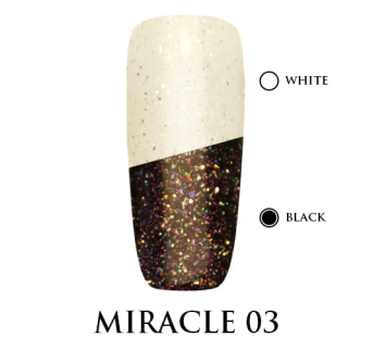 Miracle top Adore Professional без липкого шару 7,5 мл №3