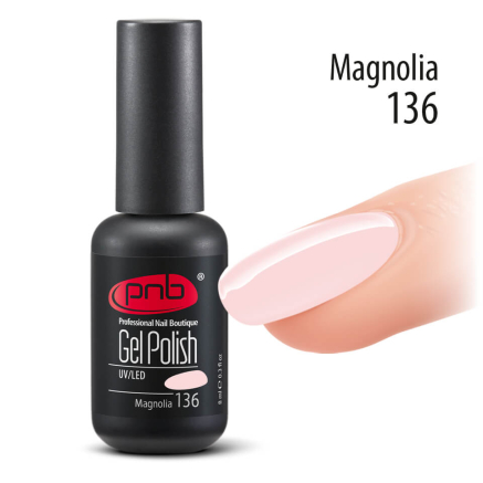 Гель-лак PNB Magnolia 136, 8 мл