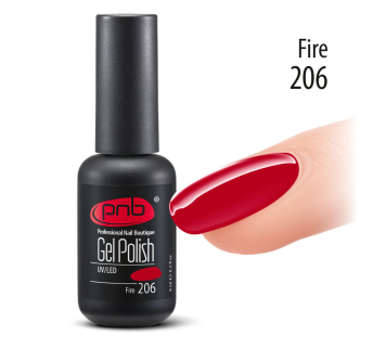 Гель-лак PNB 206 Fire