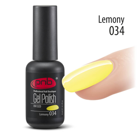 Гель-лак PNB 034 Lemony