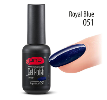Гель-лак PNB 051 Royal Blue