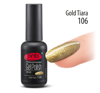 Гель-лак PNB 106 Gold Tiara
