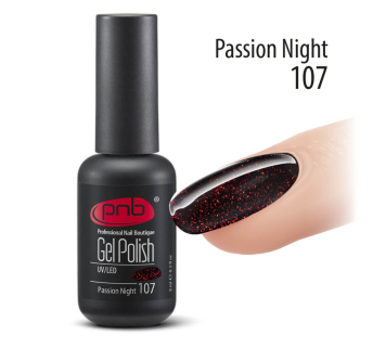 Гель-лак PNB 107 Passion Night