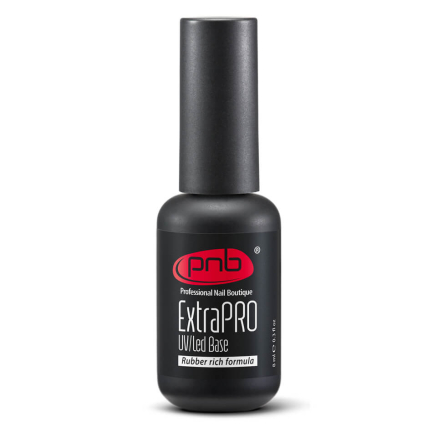 UV/LED ExtraPRO Base Rubber rich formula PNB, 8 ml