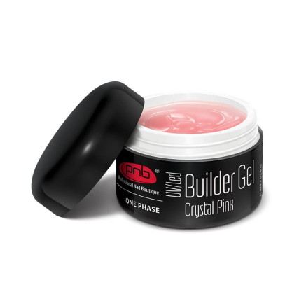 UV/LED One Phase Builder Gel Crystal Pink PNB, 15 ml