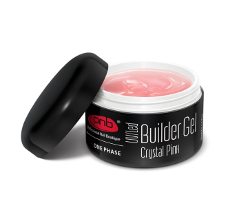 UV/LED One Phase Builder Gel Crystal Pink PNB, 50 ml