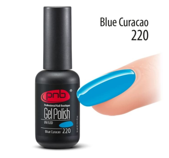 Гель-лак PNB 220 Blue Curacao
