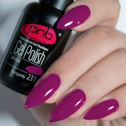 Гель-лак PNB 231 Burgundy