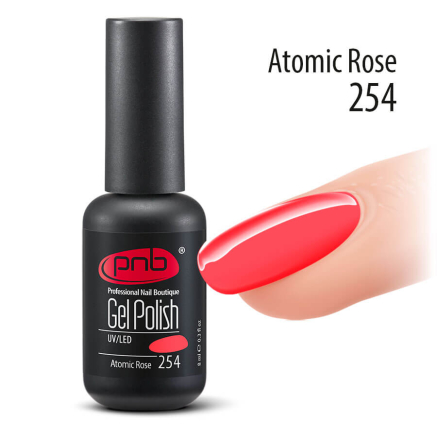 Гель-лак PNB Atomic Rose 254, 8 мл