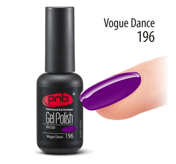 Гель-лак PNB Vogue Dance 196, 8 мл