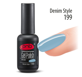 Гель-лак PNB Denim Style 199, 8 мл
