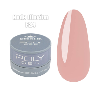 Полигель (30 мл., в банке) Designer F24 Nude Illusion