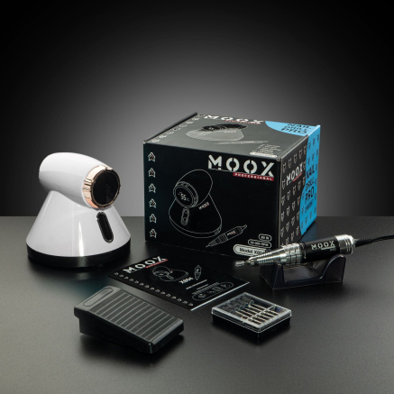 Фрезер Мокс X804 (Білий) на 55 000 об/хв. та 80W. для манікюру та педикюру Фрезер Мокс X804 (Білий) на 55 000 об/хв. та 80W. для манікюру та педикюру