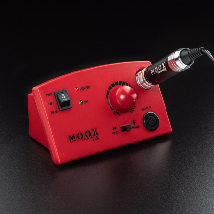 Фрезер Мокс X104 (Червоний) на 45 000 об/хв. та 65W. для манікюру та педикюру