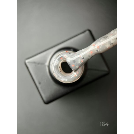 Кольорова база Marble base 164 Designer (9 мл) - з різнокольоровою поталлю