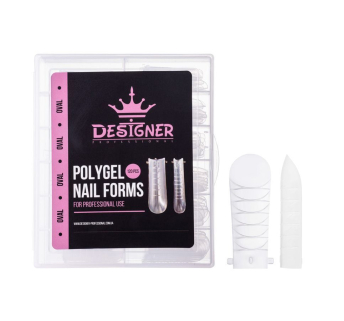 Polygel Nail Forms (Oval) - Верхні форми Designer