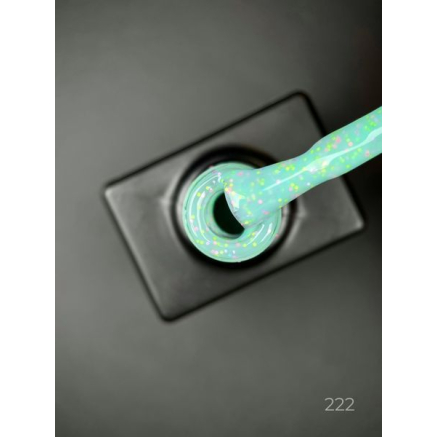 Цветная база Sweet base 222 Designer (9 мл.) - с мелким конфетти разных цветов