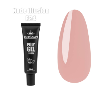 Полигель (60 мл.) Designer F24 Nude Illusion