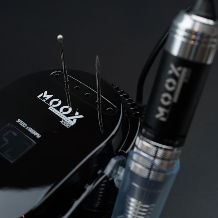 Фрезер Мокс X550 (Black) на 50 000 об/хв. та 70W. для манікюру та педикюру