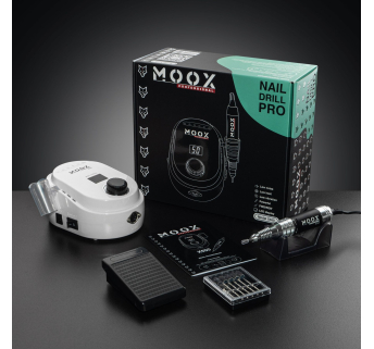 Фрезер Мокс X550 (White) на 50 000 об./мин. и 70W. для маникюра и педикюра