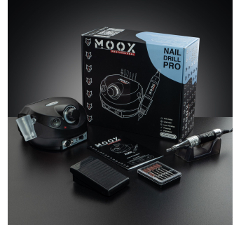 Фрезер Мокс X500 (Черный) на 45 000 об./мин. и 65W. для маникюра и педикюра