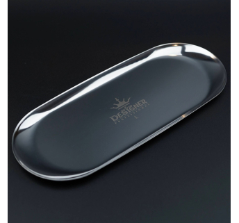 Металевий лоток для інструментів 30 х 12,4 см. Designer - L Silver