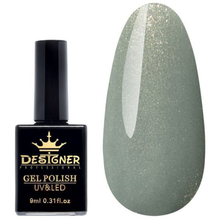 Гель-лак Designer Platinum Lux - N381 'Оливковий'