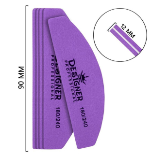 Бафик полумесяц (Фиолетовый 180/240 грит.) - Designer