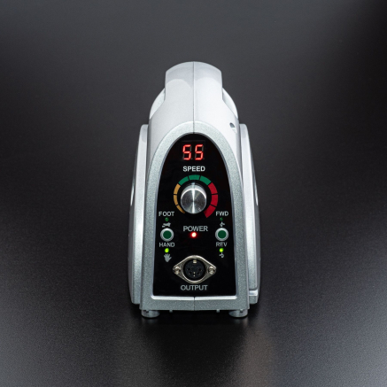 Фрезер Мокс X806 (Серебро) на 55 000 об./мин. и 80W. для маникюра и педикюра Фрезер Мокс X806 (Серебро) на 55 000 об./мин. и 80W. для маникюра и педикюра