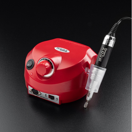 Фрезер Мокс X500 (Червоний) на 45 000 об/хв. та 65W. для манікюру та педикюру Фрезер Мокс X500 (Червоний) на 45 000 об/хв. та 65W. для манікюру та педикюру