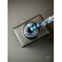 Гель лак Cosmo Glitter 530 Designer (9мл.) - з конфетті різних розмірів