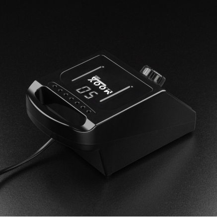 Фрезер Мокс X803 (Black) на 50 000 об/хв. та 70 W. для манікюру та педикюру Фрезер Мокс X803 (Black) на 50 000 об/хв. та 70 W. для манікюру та педикюру