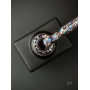 Гель лак Clow Glitter 571 Designer (9мл.) - з пластівцями хамелеон різних розмірів та гліттером